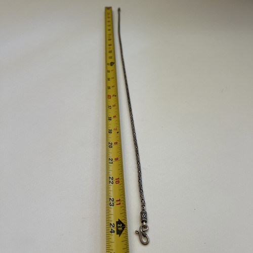 Cadena bizantina de plata de ley de 22" - Imagen 16 de 17