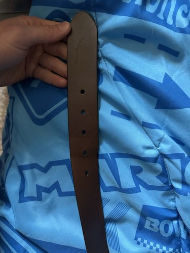 Carhartt Belt Size 40 Men's Brown Italian Leather Belt - Picture 2 of 7