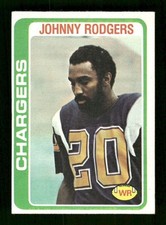 1978 Topps #63 Johnny Rodgers VG/EX Very Good/Excellent RC Rookie Chargers BXCP1