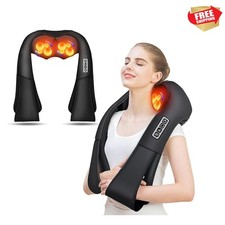 Shiatsu Deep Tissue Electric Massager with Heat Relaxation Comfort Assured