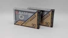 2x BASF Chrome Maxima II 90 Type II 1992 neu sealed Kassetten