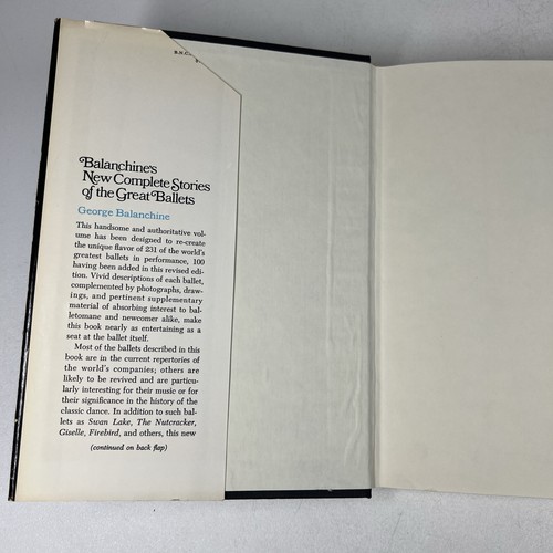 Balanchine's New Complete Stories of the Great Ballets Hardcover Book George - Bild 6 von 16