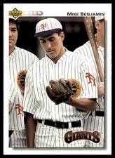 1992 Upper Deck Mike Benjamin San Francisco Giants #268