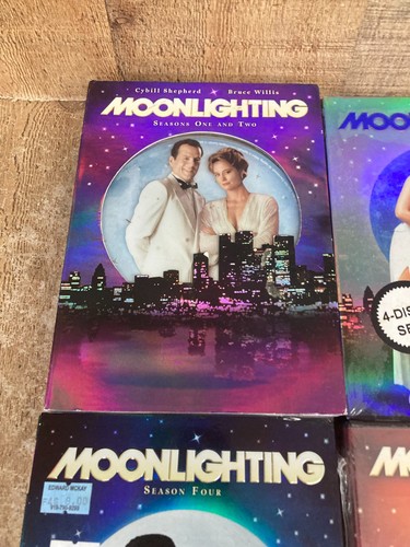 MOONLIGHTING Complete TV Series Seasons 1-5 (DVD) (Season 3 and 5 are Sealed) - Picture 2 of 10
