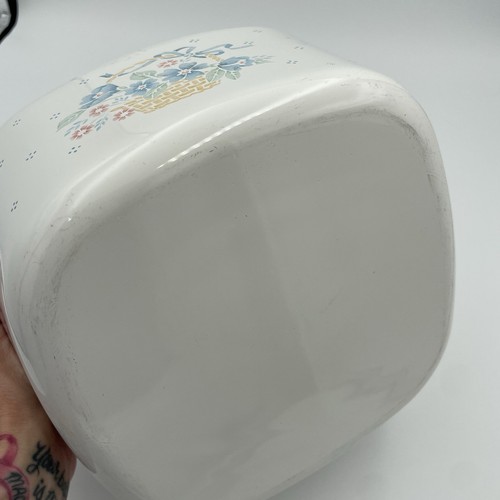 Vintage Corning Ware Country Cornflower A3B Casserole 3 Liter With Pyrex Lid A9C - Picture 20 of 21