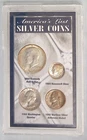 America's Last Silver Coins 90% 1964 50C 25C 10C 35% 1945 5C