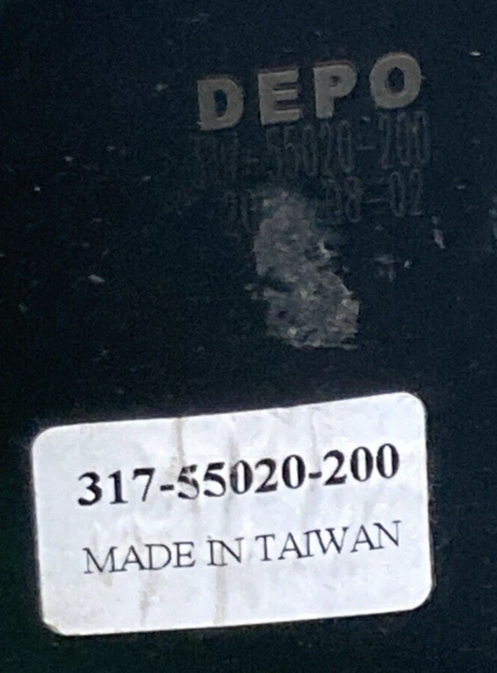 NEW DEPO 317-55020-200 A/C CONDENSER COOLING FAN ASSEMBLY HONDA - Image 2 of 4