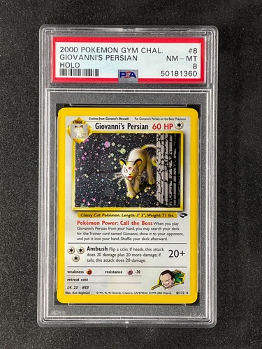 Giovanni's Persian (Unlimited) graded PSA 8 for sale on eBay