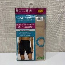 Vanity Fair radiant collection light smoothing slip short L/7 beige
