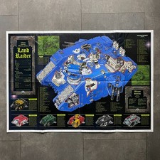 LAND RAIDER DOUBLE SIDED WARHAMMER 40,000 POSTER GAMES WORKSHOP SPACE MARINES
