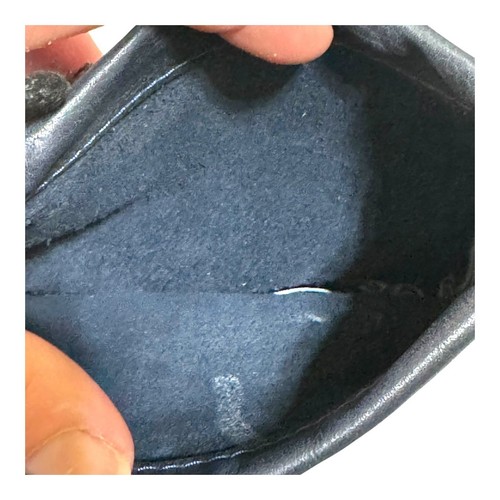 Leere Land Rover Kordelzug Leder Tasche Reisetasche Organizer Blau Grau Set 2 - Bild 7 von 7