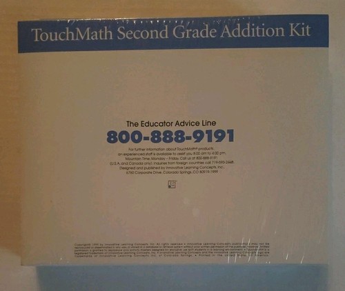 TouchMath Second Grade Addition Kit ( TM831 ) Brand New & Sealed - Picture 4 of 12