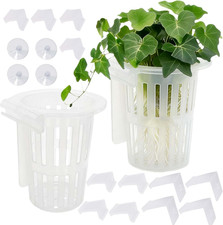 2 Pack Upgraded Aquarium Plant Holder, Large Fish Tank Plant Holder with Suct...