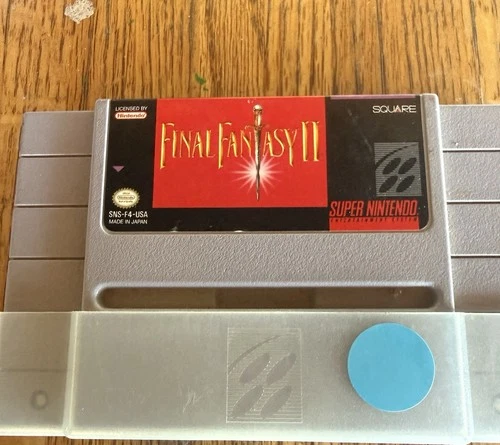 Final Fantasy II 2 (Super Nintendo SNES 1991) Game Cart Only TESTED & PLAYS