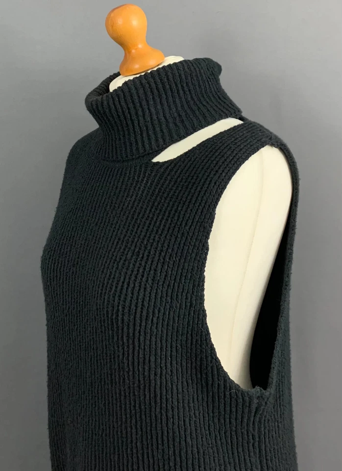 MILLY JUMPER - MEZCLA DE CACHEMIR - Cuello alto - Sin mangas - Para mujer Talla pequeña S Foto 4 de 4