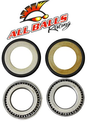 All Balls Steering Head Stem Bearing Seal Kit 22-1003 41-6237 22-2003 AB22-1003 - Picture 2 of 7