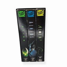 Alien Trilogy Box Set (VHS, 1993) Alien Aliens Alien 3 Horror Film Sci Fi