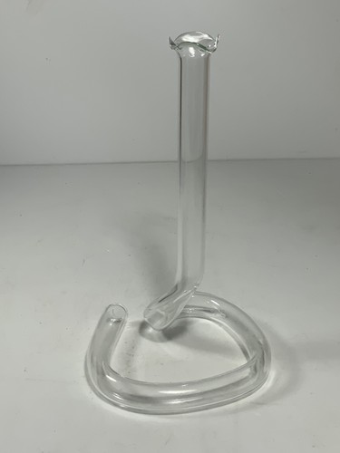 2 Vintage Hand Blown Glass Single & Double Bud Heart Tube Propagation Bud Vases - Picture 2 of 12