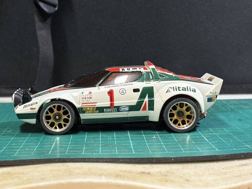 Kyosho MINI-Z RWD Lancia Stratos Monte Carlo 1977 No.1 Set Tested w/ Wheels JPN - Picture 4 of 10