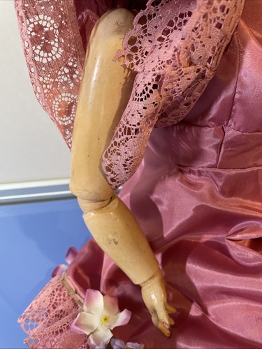 Antique Armand Marseille Doll,composition, molded Teeth , Real Hair , b89 - Picture 5 of 19