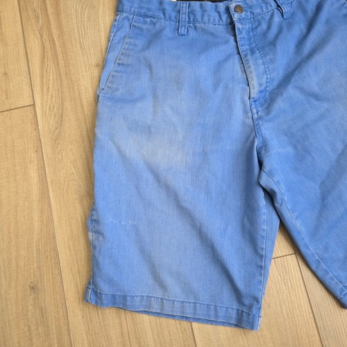 Volcom Frickin Chino Mordern Stretch Blue Chino Shorts Men Sz 32 - Picture 8 of 8