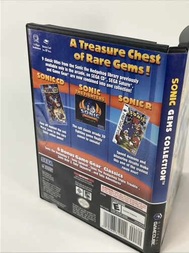 Sonic Gems Collection 3 Hits CIB Complete Tested Nintendo GameCube - Picture 4 of 16