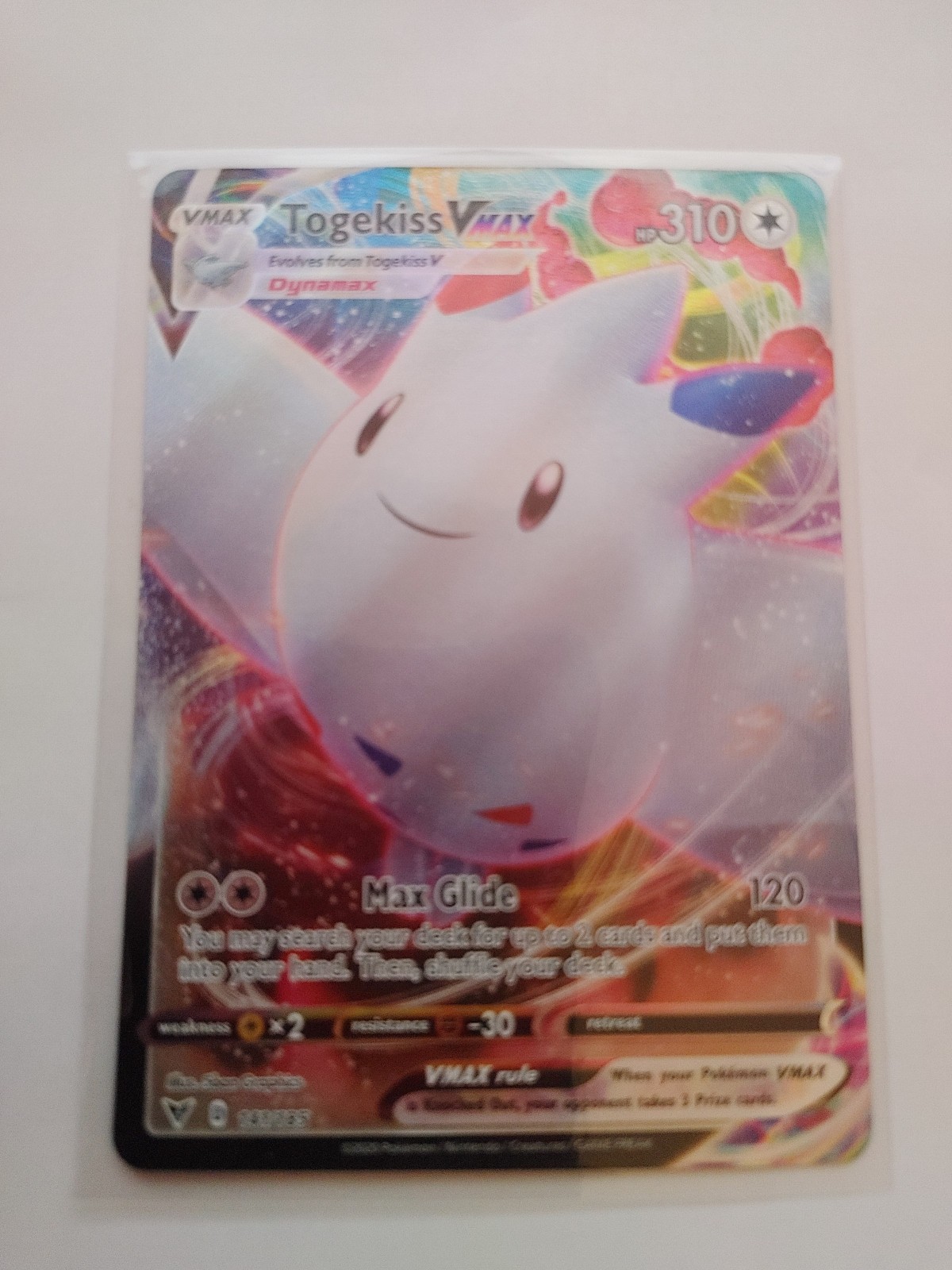 Togekiss VMAX - 141/185 - Pokemon Vivid Voltage Sword Shield Ultra Rare Card NM
