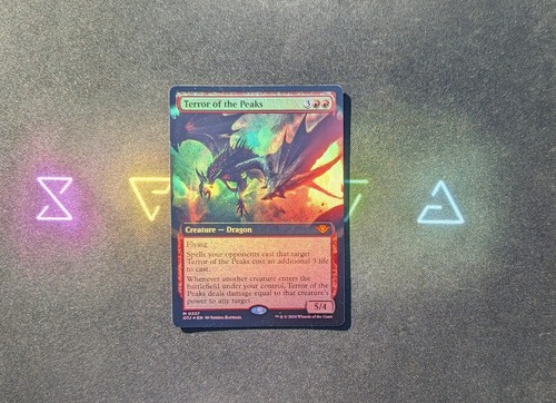 x1 Foil Terror of the Peaks Extended Borderless NM (zwei verfügbar)