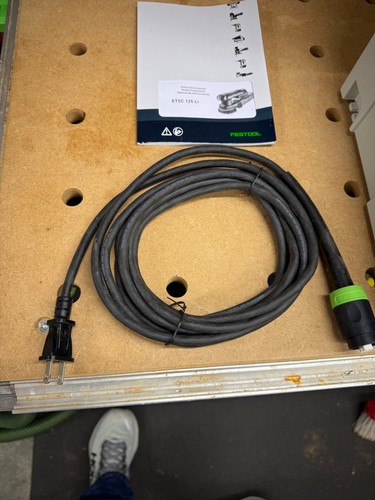 Festool ETSC 125 5"Cordless Orbital Eccentric Sander with 110v adapter - Picture 8 of 10