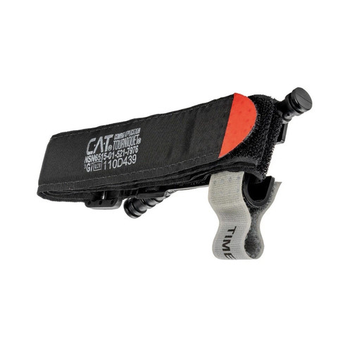 Combat Application Tourniquet NAR CAT GEN 7 schwarz mit roter Spitze IFAK Rescue Neu in OVP