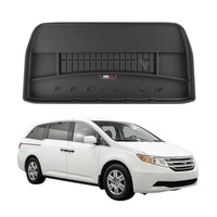 Omac Gummi Kofferraumwanne FüR Honda Odyssey 2011-2017 TPE Laderaumwanne Schwarz
