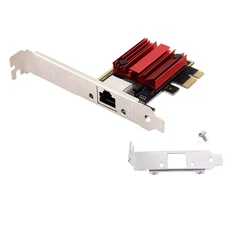 2.5Gbps Network Card RTL8125 Clip RJ45 Port PCI-E Network Card For PC Win10/11