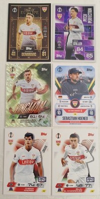 Match Attax Extra 25/26 VfB Stuttgart Team Set Lot 6 Karten 2025/2026