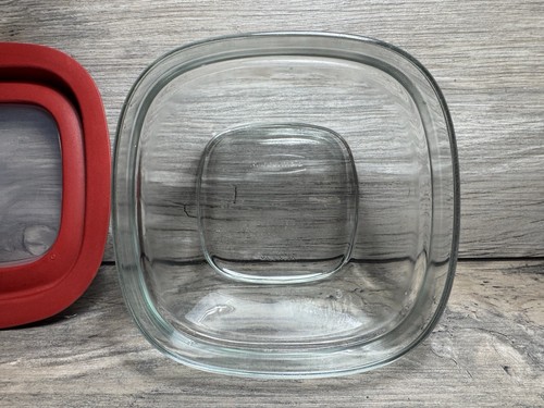 Rubbermaid Vetro Pressa per Sigillare 4 Tazze 7N63 Contenitore Conservazione Alimenti con Coperchio-USA - Foto 10 di 16