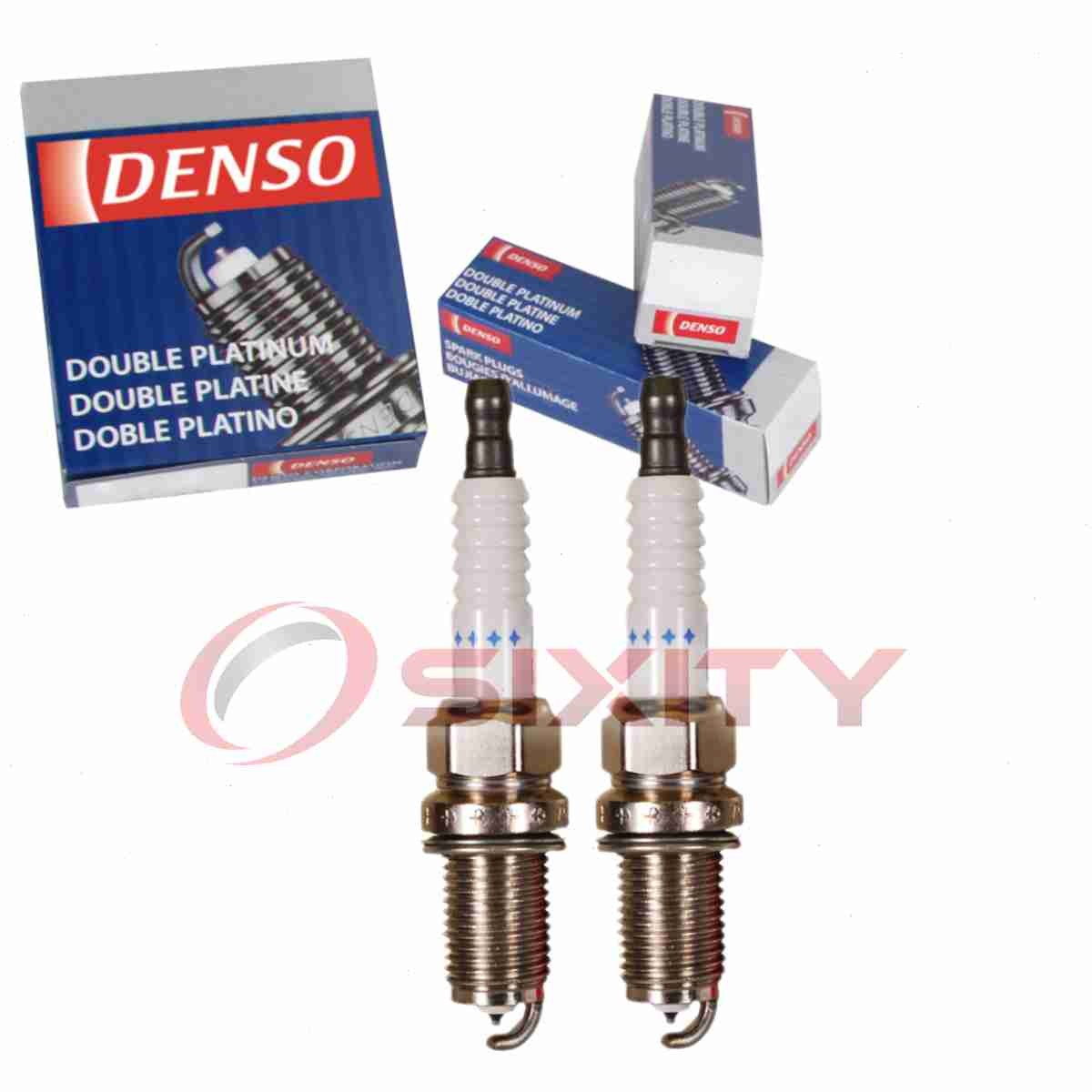 2 pc DENSO 3142 Spark Plugs for PK20PR-L11 MD322771 MD313443 98079-561-5J mo