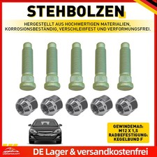 5X 38008 Radmutter M12X1,5Mm Für Opel Astra J K Insignia B Mokka Zafira  9595179
