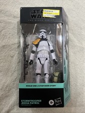 Star Wars Black Series Rogue One Stormtrooper Jedha Patrol New Sealed Hasbro