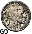 1935-D Buffalo Nickel, Choice BU++