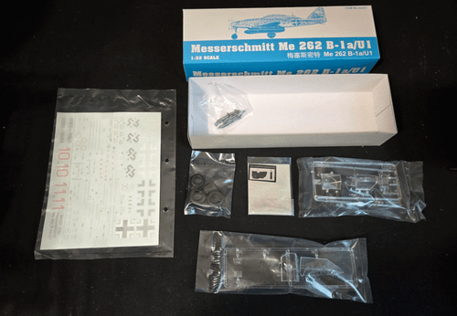Trumpeter Model Kit Messerschmitt Me 262 B-Ia/UI Jet Fighter 1:32 #02237 - Picture 4 of 4