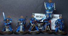 Warhammer 40k Space Marine Company Heroes Paint Commission