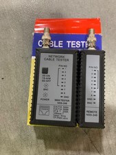 Coaxial Cable Tester BNC / F-Type / RJ45 Network Tester New Open Box