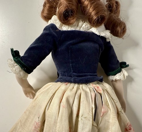 Vintage Franklin Mint Erbstück Puppe Strawberry Girl 1983 Porzellan 16 Zoll - Bild 12 von 19