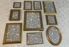 Collection of Vintage Ornate Gold Photo / Picture Frames (10)