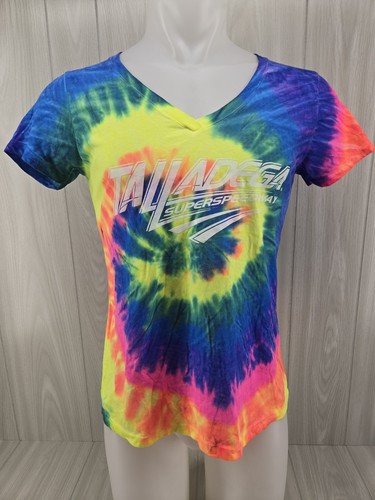 Official Tie Dye NASCAR Talladega T-Shirt Women’s XL NWT - Picture 1 of 10