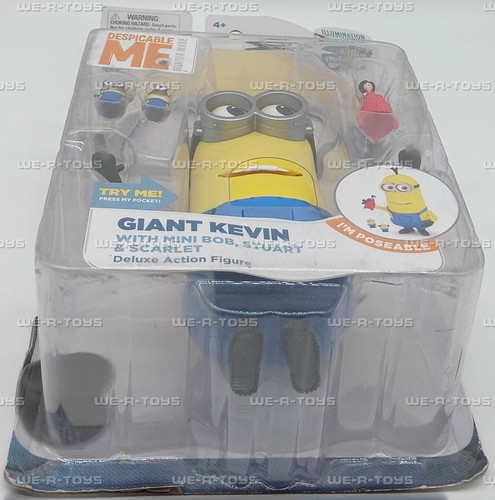 Despicable Me Giant Kevin, Mini Bob, Stuart, & Scarlet Illumination 20187 New - Picture 7 of 7
