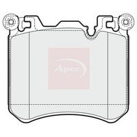 Apec BremsbeläGe Vorne FüR BMW X5 F15 F85 2013-2018 (R90)