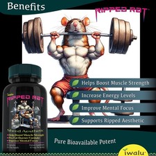 Ripped Rat  Best Supplements for Weight Loss Female  FAST FREE SHIP Same Day