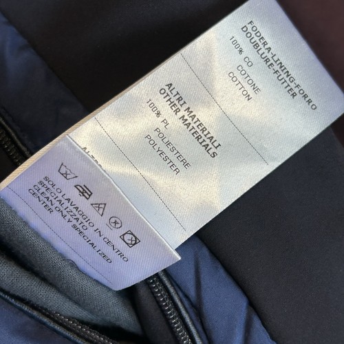 Norwegian Wool Traveler Lightweight Down Coat Navy Men’s 2XL - Picture 8 of 8