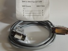 6 ft DB9 Female to DB15 Male Special pinout see image Cable Adapter