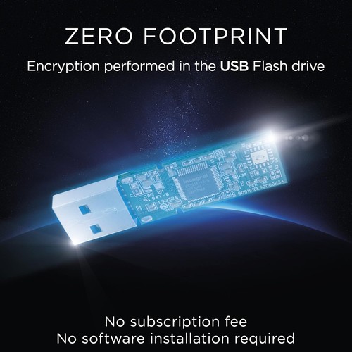 Integral 8GB Secure360 256-Bit Software Encrypted 3.0 USB Secure Flash Memory Dr - Picture 5 of 6